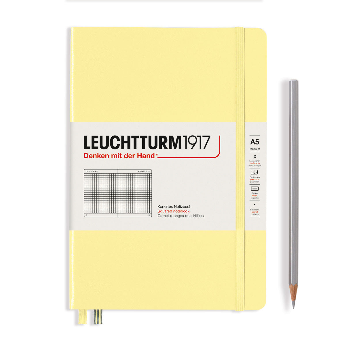 CAIET A5 ARITMETICA COPERTA RIGIDA VANILIE LEUCHTTURM CAIET A5 ARITMETICA COPERTA RIGIDA VANILIE LEUCHTTURM